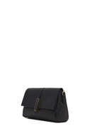 Women's Black Long Strap Classic Crossbody Bag | Derimod Women's Black Long Strap Classic Crossbody Bag | Derimod
