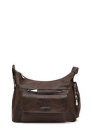 Women's Brown Long Strap Crossbody Bag | Derimod Women's Brown Long Strap Crossbody Bag | Derimod