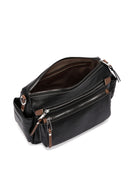 Women's Black Long Strapped Crossbody Bag | Derimod Women's Black Long Strapped Crossbody Bag | Derimod