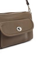 Kadın Kahverengi Uzun Askılı Kol Çantası | Derimod Kadın Kahverengi Uzun Askılı Kol Çantası | Derimod