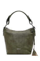 Kadın Haki Uzun Askılı Omuz Çantası | Derimod Kadın Haki Uzun Askılı Omuz Çantası | Derimod