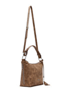 Kadın Vizon Uzun Askılı Omuz Çantası | Derimod Kadın Vizon Uzun Askılı Omuz Çantası | Derimod