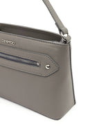 Women's Gray Long Strap Crossbody Bag | Derimod Women's Gray Long Strap Crossbody Bag | Derimod