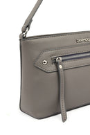 Women's Gray Long Strap Crossbody Bag | Derimod Women's Gray Long Strap Crossbody Bag | Derimod