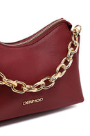 Kadın Bordo Uzun Askılı Çapraz Çanta | Derimod Kadın Bordo Uzun Askılı Çapraz Çanta | Derimod