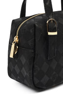 Kadın Siyah Uzun Askılı Baskılı Çapraz Çanta | Derimod Kadın Siyah Uzun Askılı Baskılı Çapraz Çanta | Derimod