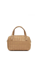 Kadın Bej Uzun Askılı Baskılı Çapraz Çanta | Derimod Kadın Bej Uzun Askılı Baskılı Çapraz Çanta | Derimod