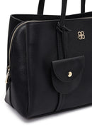 Kadın Siyah Aksesuarlı Omuz Çantası | Derimod Kadın Siyah Aksesuarlı Omuz Çantası | Derimod