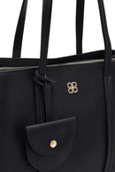 Kadın Siyah Aksesuarlı Omuz Çantası | Derimod Kadın Siyah Aksesuarlı Omuz Çantası | Derimod