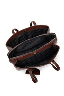 Kadın Kahverengi Aksesuarlı Omuz Çantası | Derimod Kadın Kahverengi Aksesuarlı Omuz Çantası | Derimod