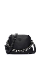 Woman Black Chain Strap Mini Crossbody Bag | Derimod Woman Black Chain Strap Mini Crossbody Bag | Derimod