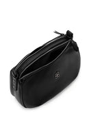 Woman Black Long Strap Casual Shoulder Bag | Derimod Woman Black Long Strap Casual Shoulder Bag | Derimod