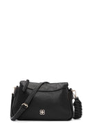 Kadın Siyah Uzun Askılı Çapraz Çanta | Derimod Kadın Siyah Uzun Askılı Çapraz Çanta | Derimod