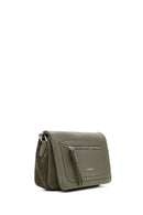 Women's Khaki Casual Crossbody Bag | Derimod Women's Khaki Casual Crossbody Bag | Derimod