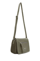 Women's Khaki Casual Crossbody Bag | Derimod Women's Khaki Casual Crossbody Bag | Derimod