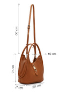 Kadın Taba Uzun Askılı Omuz Çantası | Derimod Kadın Taba Uzun Askılı Omuz Çantası | Derimod