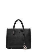 Kadın Siyah Uzun Askılı Kol Çantası | Derimod Kadın Siyah Uzun Askılı Kol Çantası | Derimod