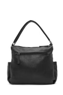 Women's Black Long Strap Shoulder Bag | Derimod Women's Black Long Strap Shoulder Bag | Derimod
