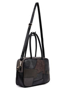 Kadın Gri Uzun Askılı Desenli Kol Çantası | Derimod Kadın Gri Uzun Askılı Desenli Kol Çantası | Derimod