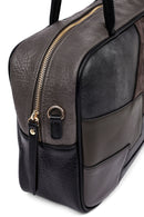 Kadın Gri Uzun Askılı Desenli Kol Çantası | Derimod Kadın Gri Uzun Askılı Desenli Kol Çantası | Derimod