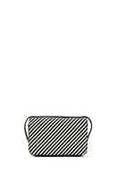 Woman Black Long Strap Printed Crossbody Bag | Derimod Woman Black Long Strap Printed Crossbody Bag | Derimod