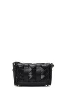 Women's Black Long Strap Mini Crossbody Bag | Derimod Women's Black Long Strap Mini Crossbody Bag | Derimod