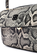 Kadın Gri Uzun Askılı Desenli Çapraz Çanta | Derimod Kadın Gri Uzun Askılı Desenli Çapraz Çanta | Derimod