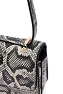 Kadın Gri Uzun Askılı Desenli Çapraz Çanta | Derimod Kadın Gri Uzun Askılı Desenli Çapraz Çanta | Derimod
