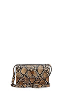 Kadın Vizon Uzun Askılı Desenli Çapraz Çanta | Derimod Kadın Vizon Uzun Askılı Desenli Çapraz Çanta | Derimod