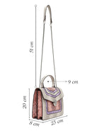 Kadın Pembe Uzun Askılı Kol Çantası | Derimod Kadın Pembe Uzun Askılı Kol Çantası | Derimod