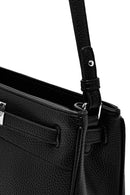 Kadın Siyah Uzun Askılı Çapraz Çanta | Derimod Kadın Siyah Uzun Askılı Çapraz Çanta | Derimod