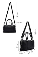 Woman Black Long Shoulder Bag | Derimod Woman Black Long Shoulder Bag | Derimod