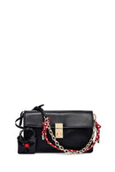 Kadın Siyah Uzun Askılı Çapraz Çanta | Derimod Kadın Siyah Uzun Askılı Çapraz Çanta | Derimod