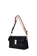 Kadın Siyah Uzun Askılı Çapraz Çanta | Derimod Kadın Siyah Uzun Askılı Çapraz Çanta | Derimod