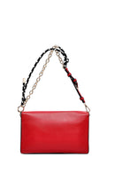 Woman Red Long Strap Crossbody Bag | Derimod Woman Red Long Strap Crossbody Bag | Derimod