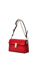 Woman Red Long Strap Crossbody Bag | Derimod Woman Red Long Strap Crossbody Bag | Derimod