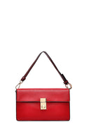 Woman Red Long Strap Crossbody Bag | Derimod Woman Red Long Strap Crossbody Bag | Derimod