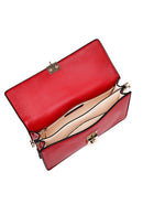 Woman Red Long Strap Crossbody Bag | Derimod Woman Red Long Strap Crossbody Bag | Derimod