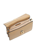 Women's Beige Long Strapped Crossbody Bag | Derimod Women's Beige Long Strapped Crossbody Bag | Derimod