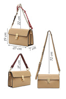 Women's Beige Long Strapped Crossbody Bag | Derimod Women's Beige Long Strapped Crossbody Bag | Derimod