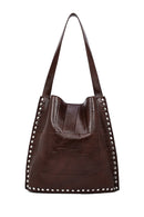 Kadın Kahverengi Baskılı Omuz Çantası | Derimod Kadın Kahverengi Baskılı Omuz Çantası | Derimod