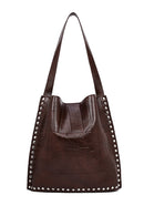 Kadın Kahverengi Baskılı Omuz Çantası | Derimod Kadın Kahverengi Baskılı Omuz Çantası | Derimod