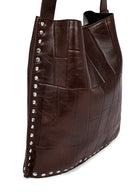 Kadın Kahverengi Baskılı Omuz Çantası | Derimod Kadın Kahverengi Baskılı Omuz Çantası | Derimod