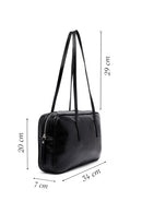 Kadın Siyah Omuz Çantası | Derimod Kadın Siyah Omuz Çantası | Derimod