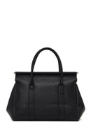Women's Black Long Strap Classic Shoulder Bag | Derimod Women's Black Long Strap Classic Shoulder Bag | Derimod