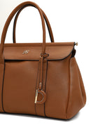 Women's Brown Long Strap Classic Shoulder Bag | Derimod Women's Brown Long Strap Classic Shoulder Bag | Derimod