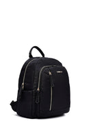 Kadın Siyah Kumaş Sırt Çantası | Derimod Kadın Siyah Kumaş Sırt Çantası | Derimod