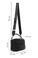 Kadın Siyah Uzun Askılı Çapraz Çanta | Derimod Kadın Siyah Uzun Askılı Çapraz Çanta | Derimod
