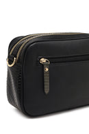 Kadın Siyah Uzun Askılı Çapraz Çanta | Derimod Kadın Siyah Uzun Askılı Çapraz Çanta | Derimod