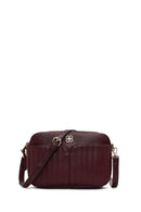 Women's Burgundy Long Strap Crossbody Bag | Derimod Women's Burgundy Long Strap Crossbody Bag | Derimod